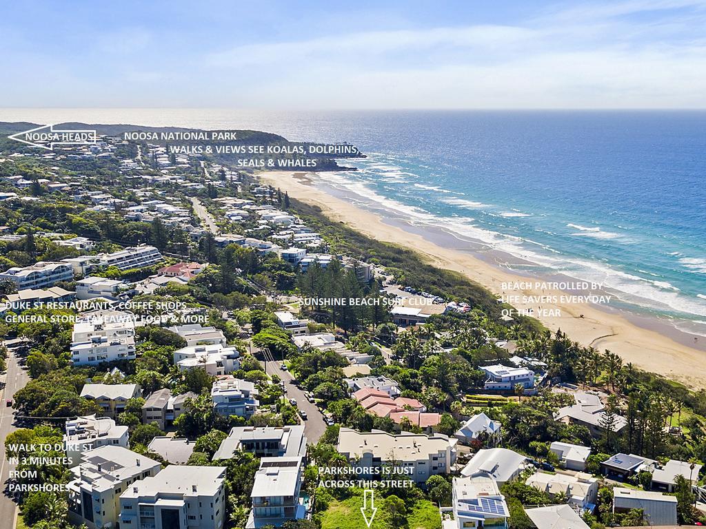 Parkshores Sunshine Beach Noosa Holiday Apartments Eksteriør billede